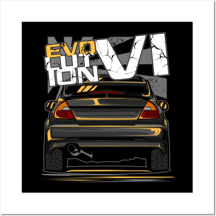 Lancer Evolution VI Posters and Art